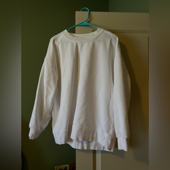 lululemon perfectly oversized crew white - Picture 4 of 4